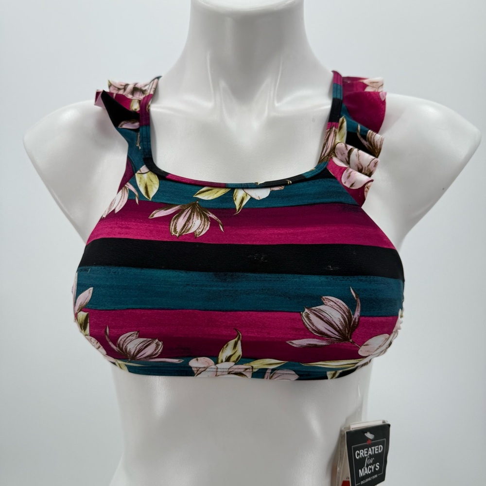 Hula Honey Floral Bikini Top